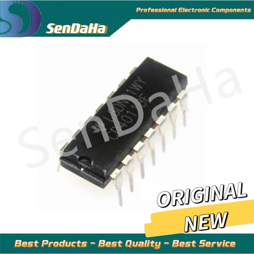 

CD4011BE CD4011 DIP14 новый оригинальный 10 шт./лот Бесплатная доставка