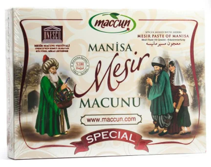 Special Mesir Macunu -Traditional Turkish Mesir Paste-Herbal aphrodisiac -350 gram + Turkish Coffee Gift