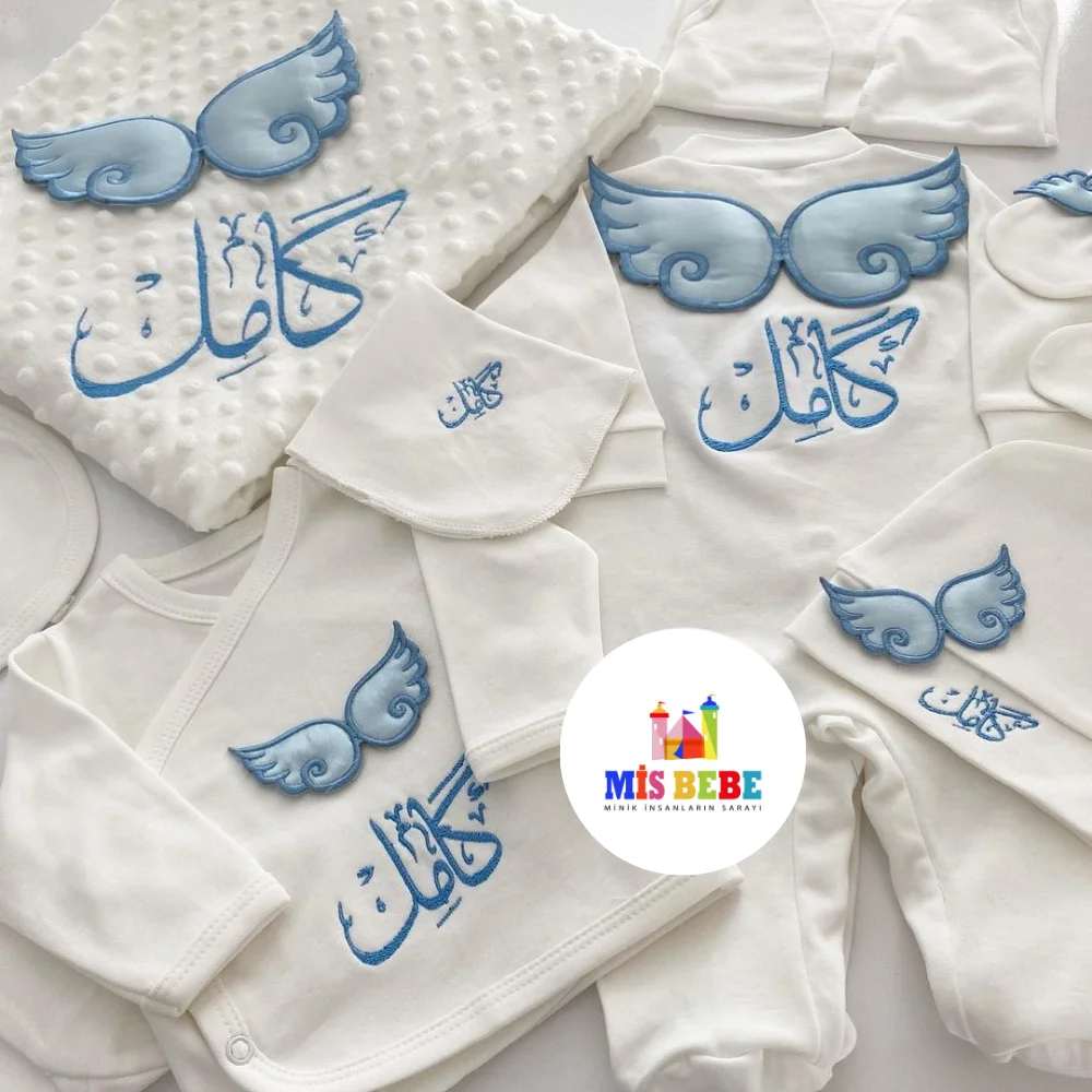 Baby Boy Girl Personalize Newborn Clothing 10-pcs Hospital Outlet Custom Fabric Babies Healthy Safe Outfit Sets Dresses