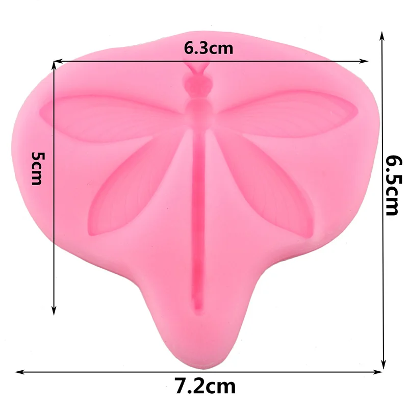 3D Dragonfly Lion Birds Silicone Mold Bumble Bee Spider Cupcake Topper Fondant Cake Decorating Tools Candy Clay Chocolate Mould