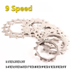 NEW 1pcs Bicycle Cassette Cog Road Bike MTB 9 Speed 9V 11T 12T 13T 14T 15T 16T 17T 18T 19T 21T 23T 25T Freewheel Parts K7 Cheap