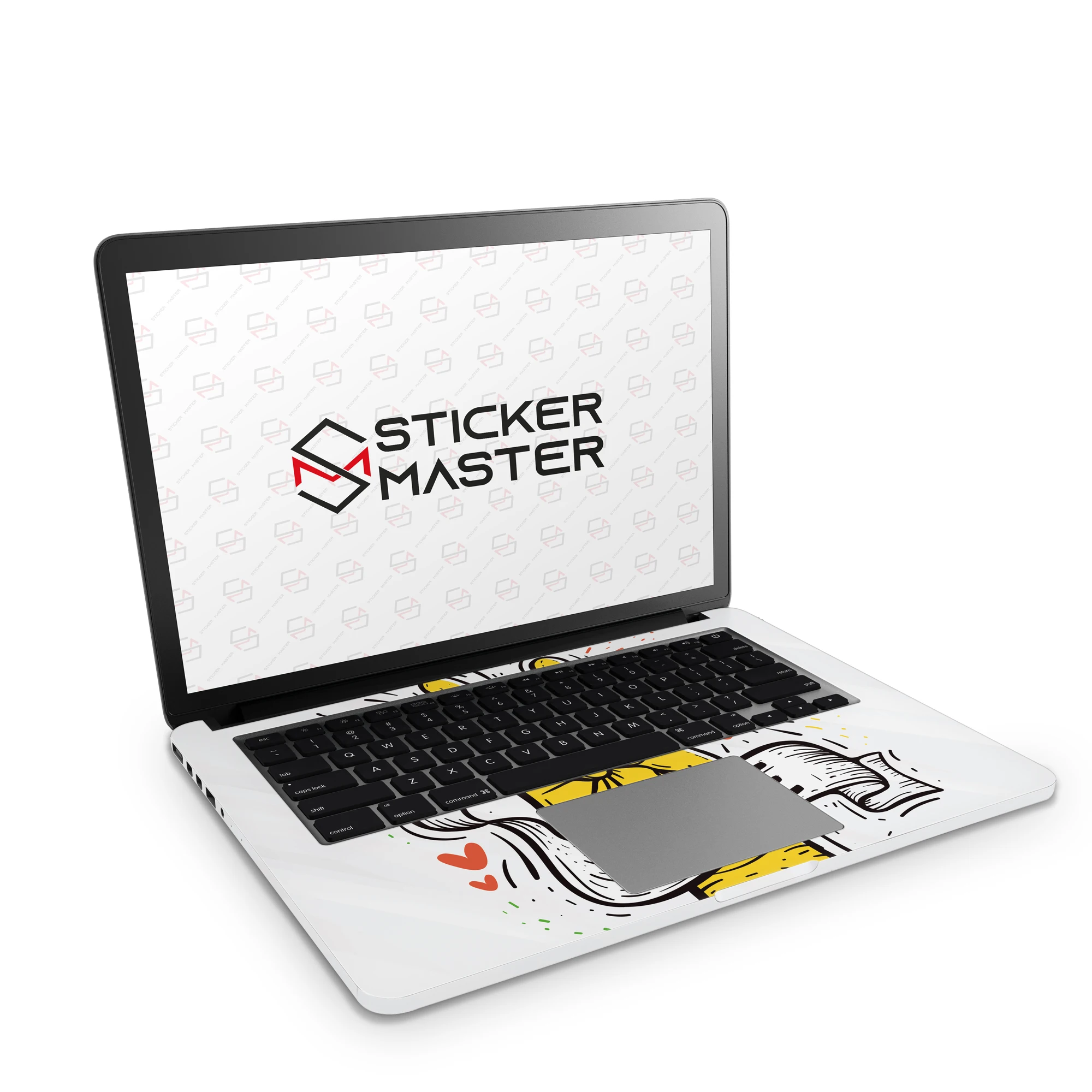 Sticker Master Love Peace Laptop Vinyl Sticker Skin Cover For 10 12 13 14 15.4 15.6 16 17 19 