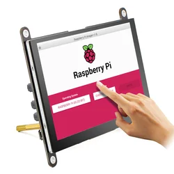 Elecrow Nuova versione Monitor portatile da 5 pollici Display LCD HD 800 x 480P Touchscreen capacitivo Display-H per schermo Raspberry Pi