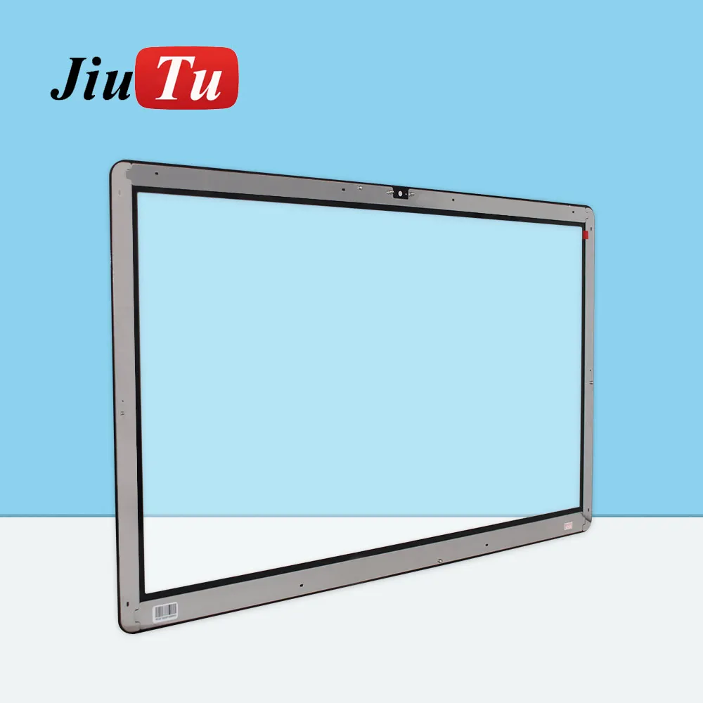 ใหม่ล่าสุดแผงกระจกด้านหน้า21.5 27นิ้วสำหรับ iMac Refurbish A1418 A1419 A1312 A1297 A1278หน้าจอแก้ว Jiutu