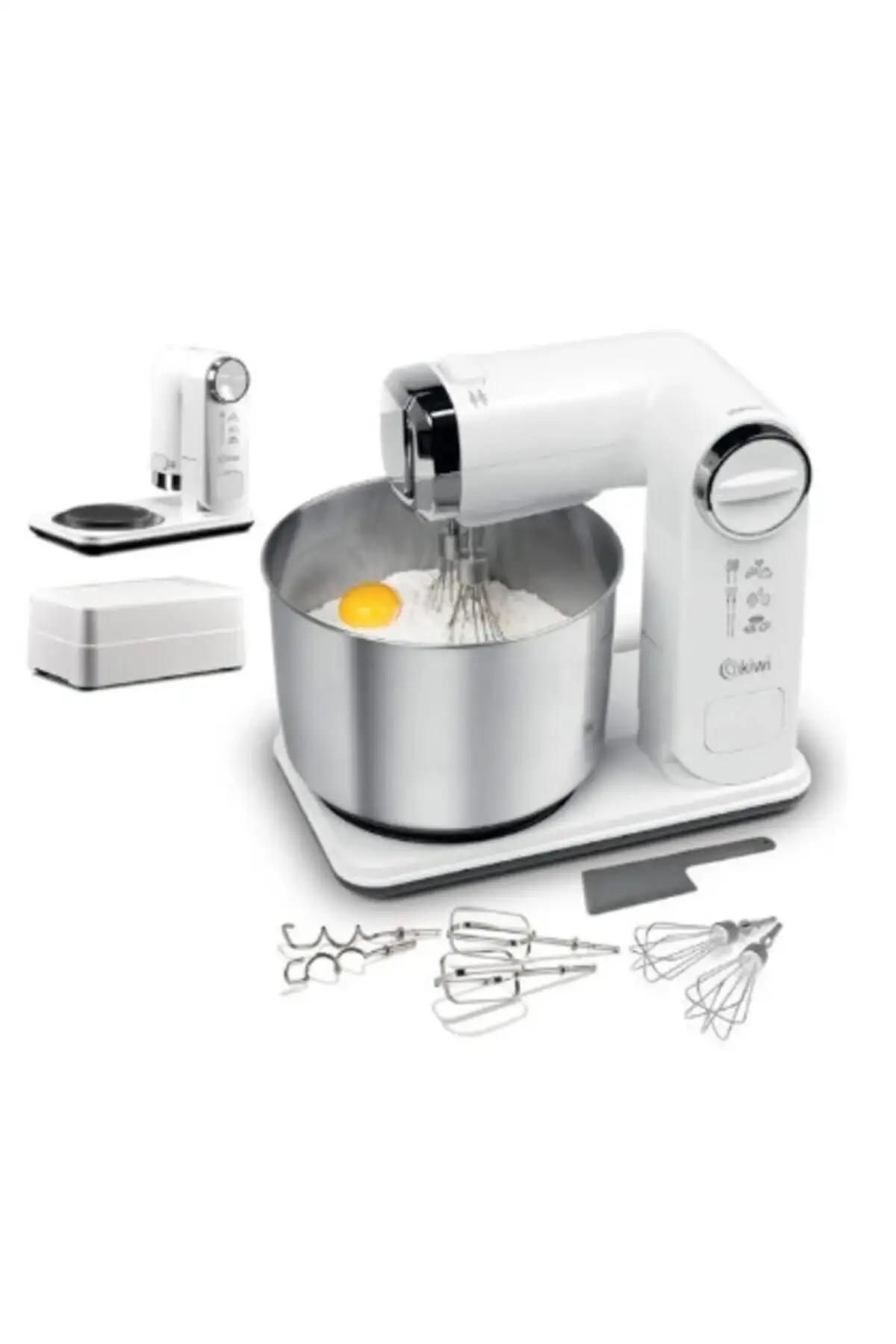 Folding Stand Mixer Folding Body Dough Maker Bakeware Functional 4 Lt Capacity