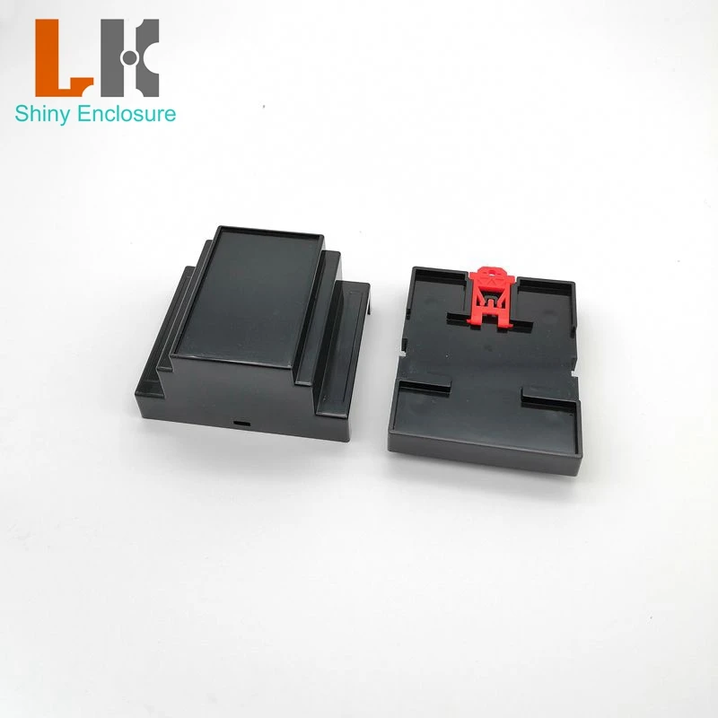 Diy Din Rail Enclosure 88x72x59mm Wall Mounting Plastic Enclosure LK-DR03 Din Rail Abs Plastic Box Plc Enclosure for PCB view 5