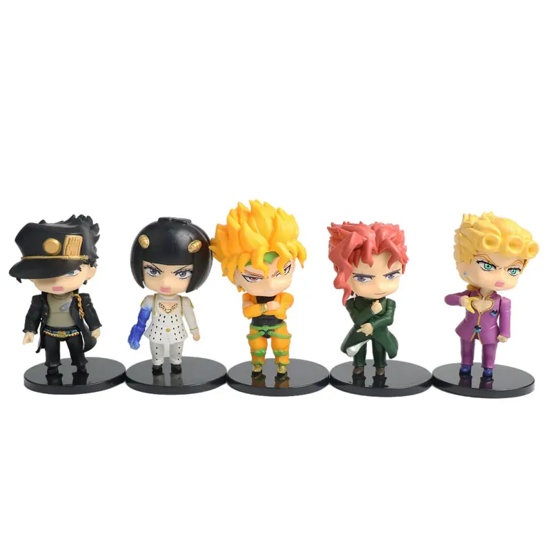 JOJOs Bizarre Adventure Anime Figure Kujo Jotaro Dio Kakyoin Noriaki PVC Action Figure Collection Cartoon Model Toys For Kids