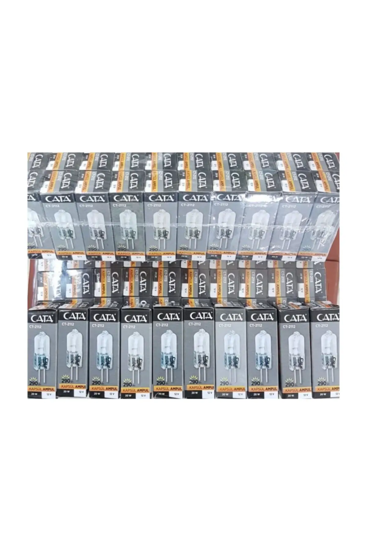 50 pcs 12v 20w G4 Chandelier Bulbs 2700K 290Lm New Boxed Fast Shipping