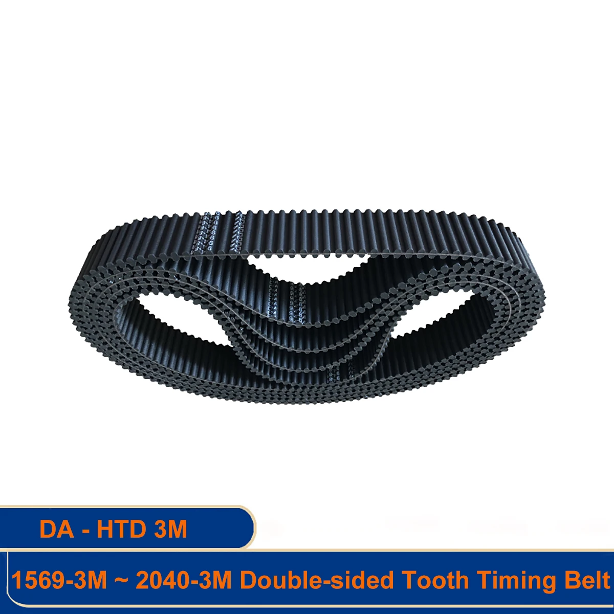 DA HTD3M Perimeter 1569 1638 1800 1980 2040mm Double Side Tooth Width 6 10 15 20mm Synchronous Timing Belt