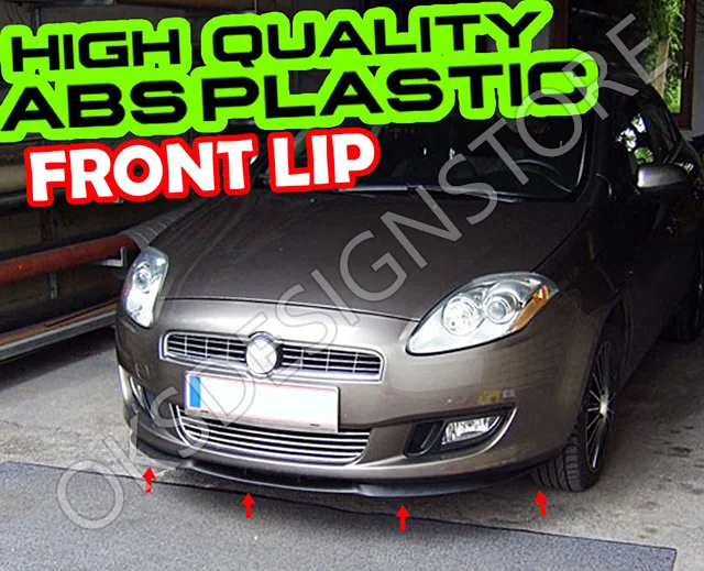 For Fiat Bravo 198 CUPRA R FRONT SPOILER LIP Euro Spoiler Lip Universal