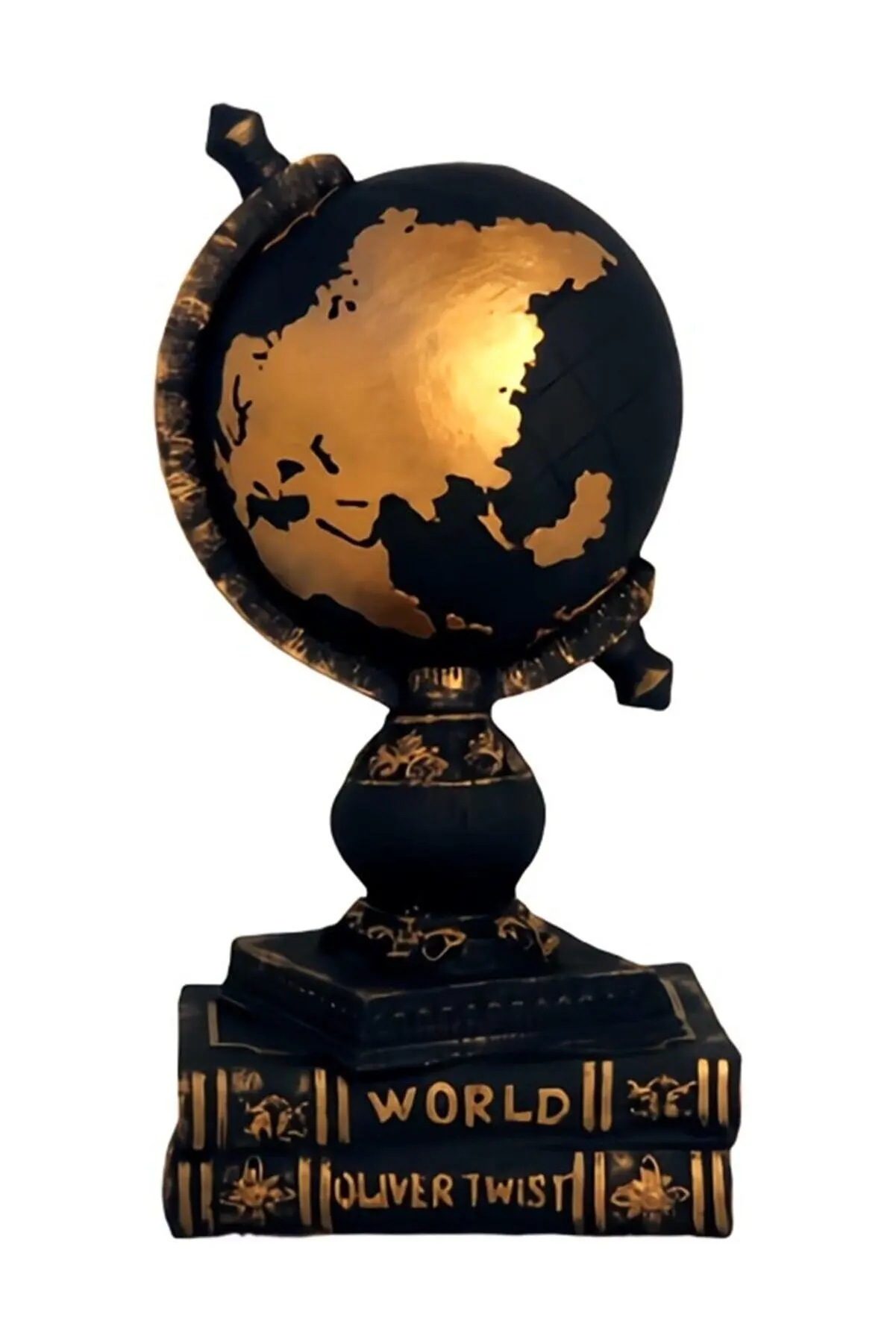 World Globe Atlas Book Statue Earth Trinket Desk Accessories Home Decoration Room Decor Office Souvenir Gift free shipping items