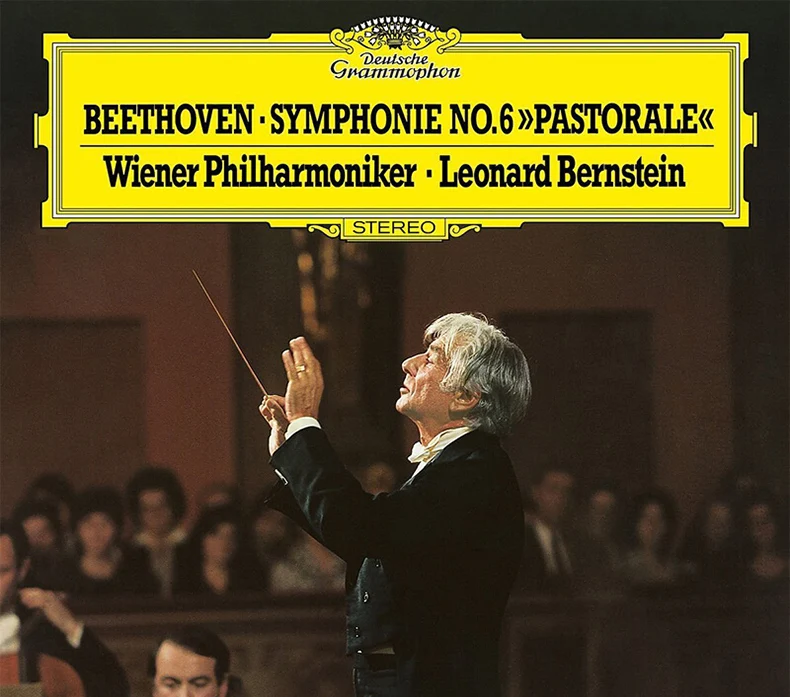 New Genuine 33 RPM 12 inch 30cm 1 Vinyl Records LP Beethoven Sixth Symphony Music Leonard Bernstein Wiener Philharmoniker