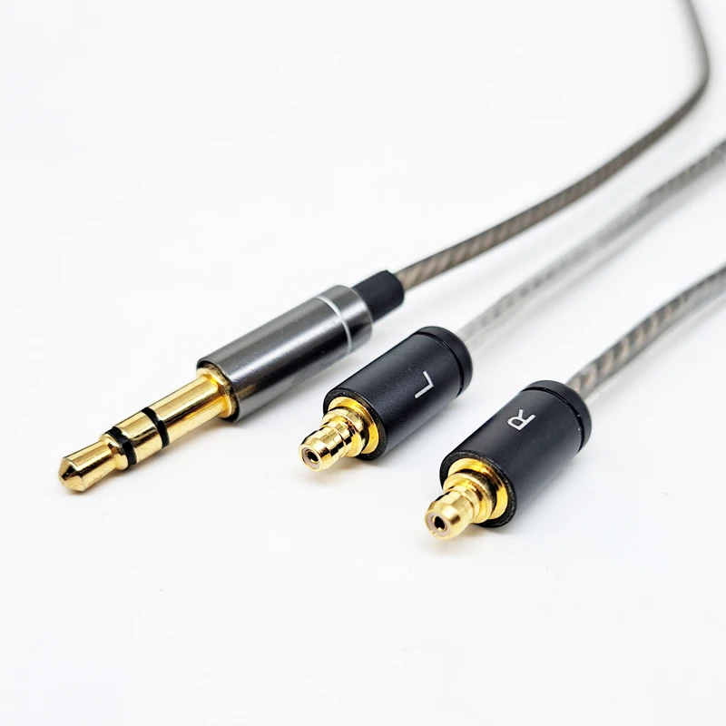 New!! Silver Plated Audio Cable For Sennheiser IE 400 PRO IE 500 PRO IE100 PRO BT