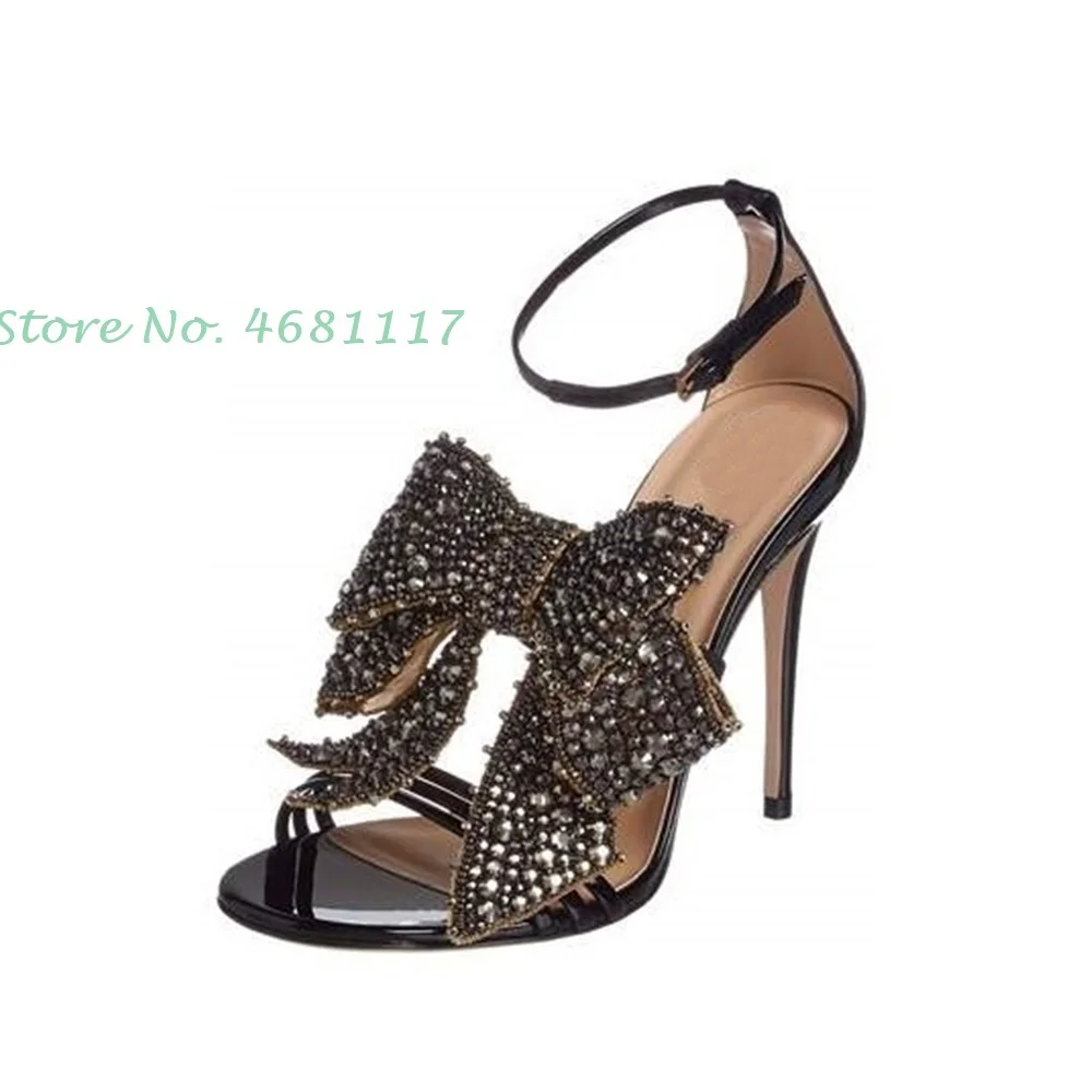 Marka Crystal Butterfly sandały damskie z obcasem regulowane zapięcie bardzo wysokie buty na obcasie letnie eleganckie damskie sandały imprezowe