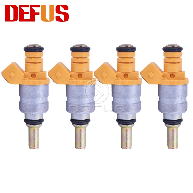 

4x Bico Fuel Injector OEM 0K30E13250 For RIO 1.5L 1.6L L4 FJ640 Fuel Nozzle Injection Injector Replacement System Kits