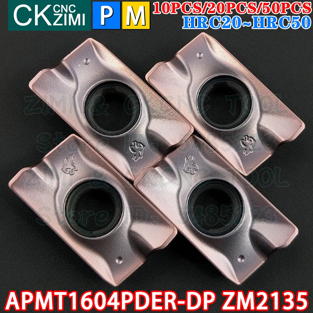 

APMT1604PDER-DP ZM2135 APMT 1604 PDER DP ZM2135 Твердосплавная пластина Фрезерная пластина для уступа Инструмент APMT 1135 PDER Токарный механический станок с ЧПУ со сменными пластинами Режущие инструменты
