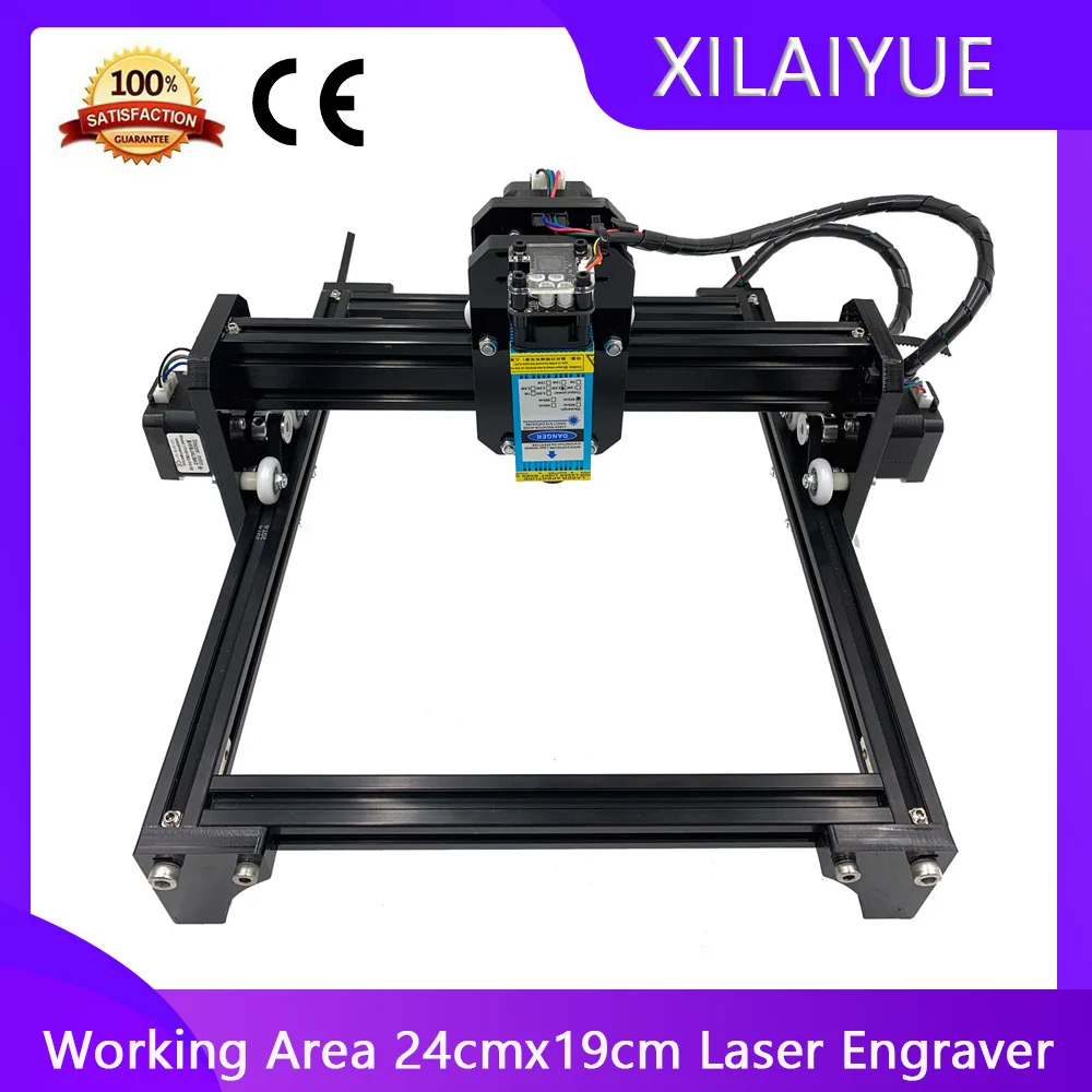 

Working Area Desktop 24cmx19cm 500mw/5500mw/15w DIY Violet Laser Engraving Machine Picture CNC Printer