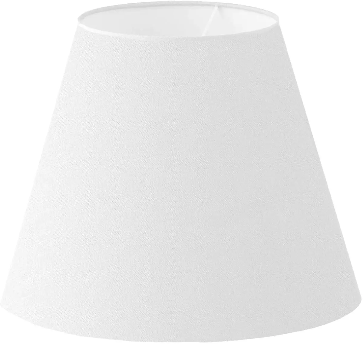 Lampshade Table Lamp White Cone Lampshade 25x15x20 Cm Decorative High Quality Special Lampshade Fabric and metal Inner Nes