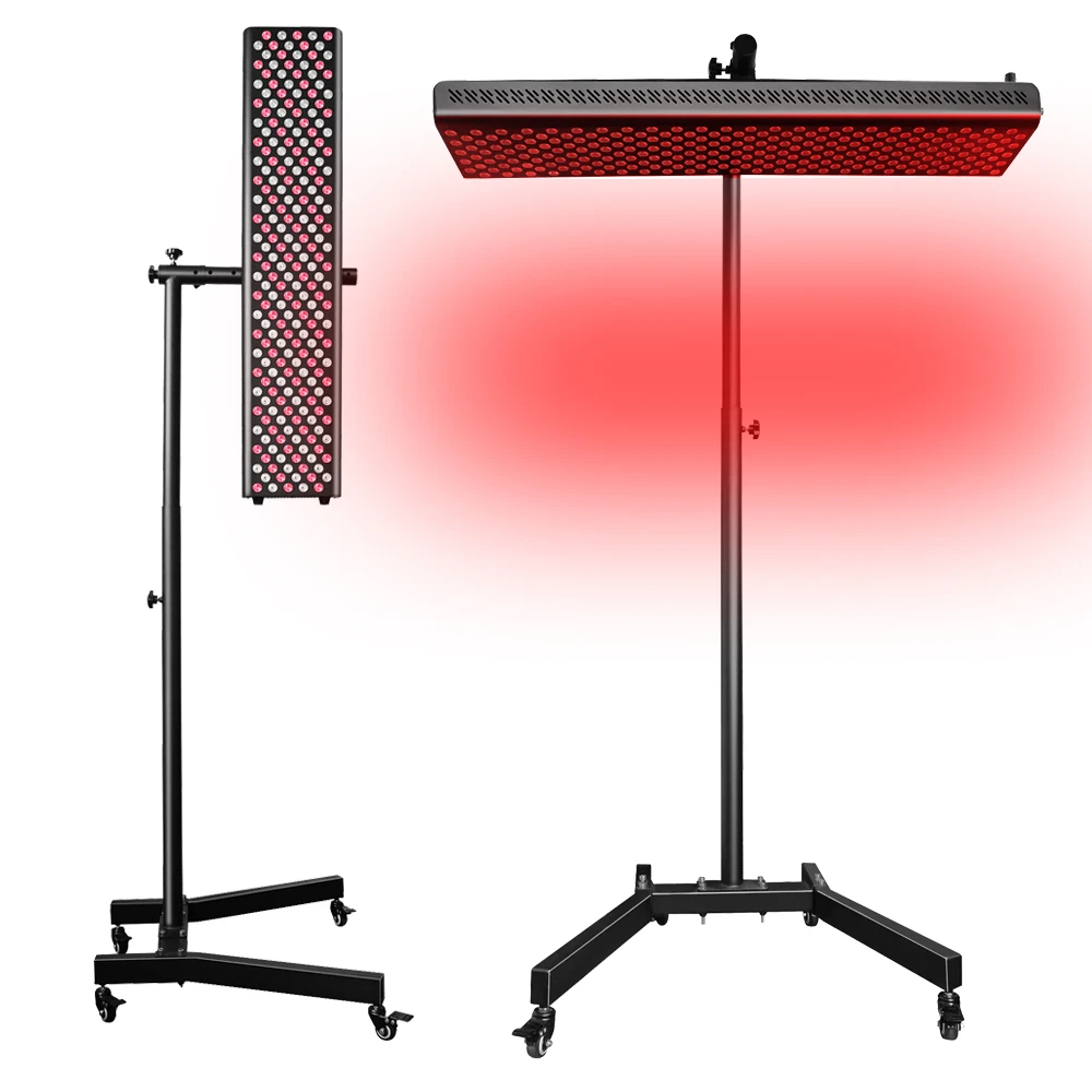 

2022 New Design High Irradiance Competitive Price Red Light Therapy 660nm Near Infrar Light Therapy with Lying Stand