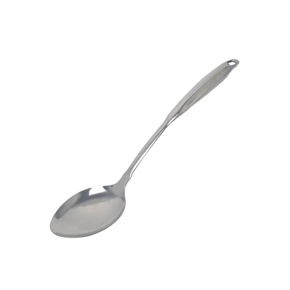 Stainless Steel Serving Spoon Rice Catcher With Cable Detail Kitchen Utensil 23 Cm Luxury Line Ox Prime