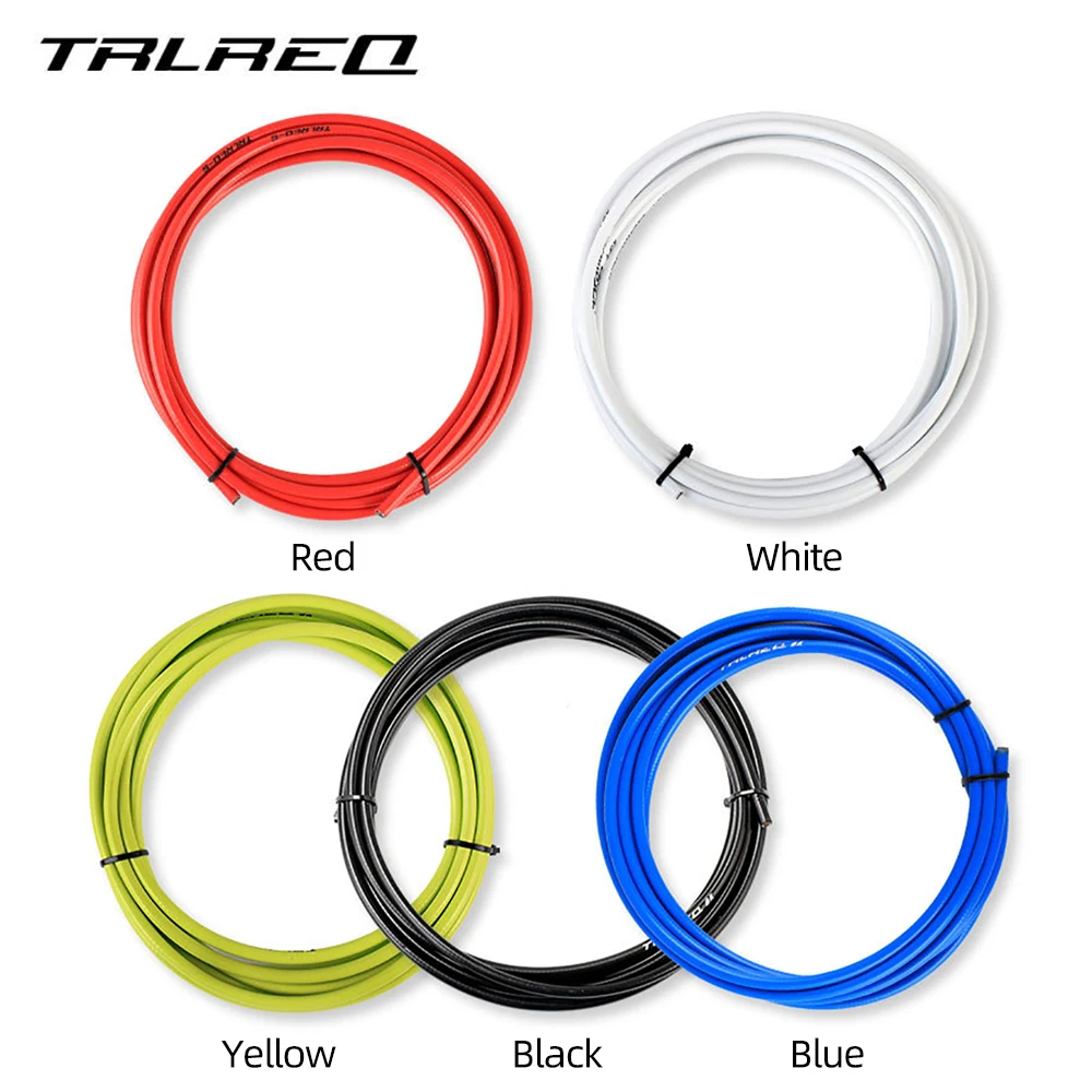 TRLREQ 3m Wire For Bicycle Bike Shifters Derailleur Brake Cables Shift Cable Tube 4mm/5mm MTB Road Bike Shifter Brake Cable Line