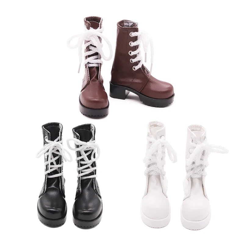Mode Hochwertige 7 cm Handgemachte High Heel Schuhe Für 1/3 BJD Puppen Nette Stiefel Für 60 cm SD Puppen Accessores Spielzeug