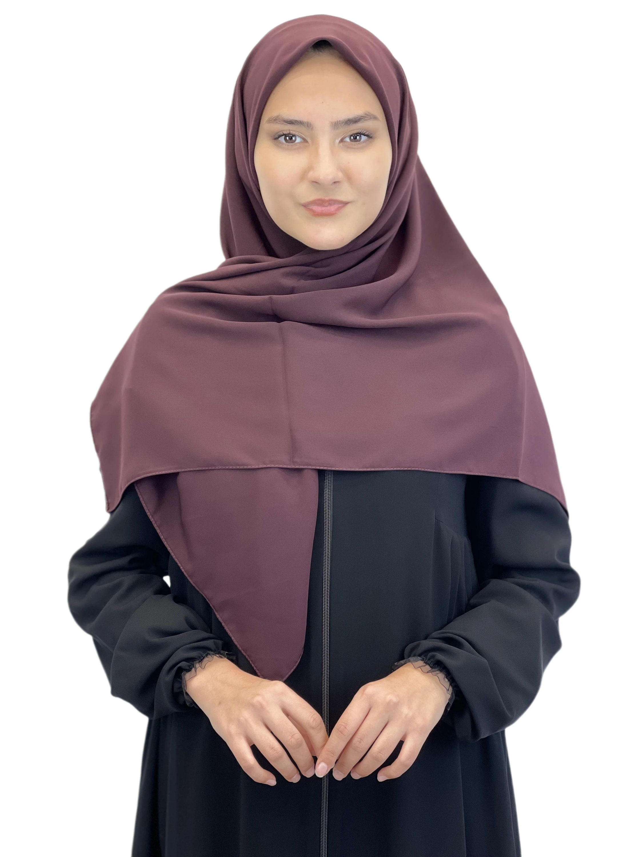 Luxury Medine Silk Hijab, Headscarf for Women, Wrinkle-Free and Soft Scarf, Specially Made for Muslim , On Sale