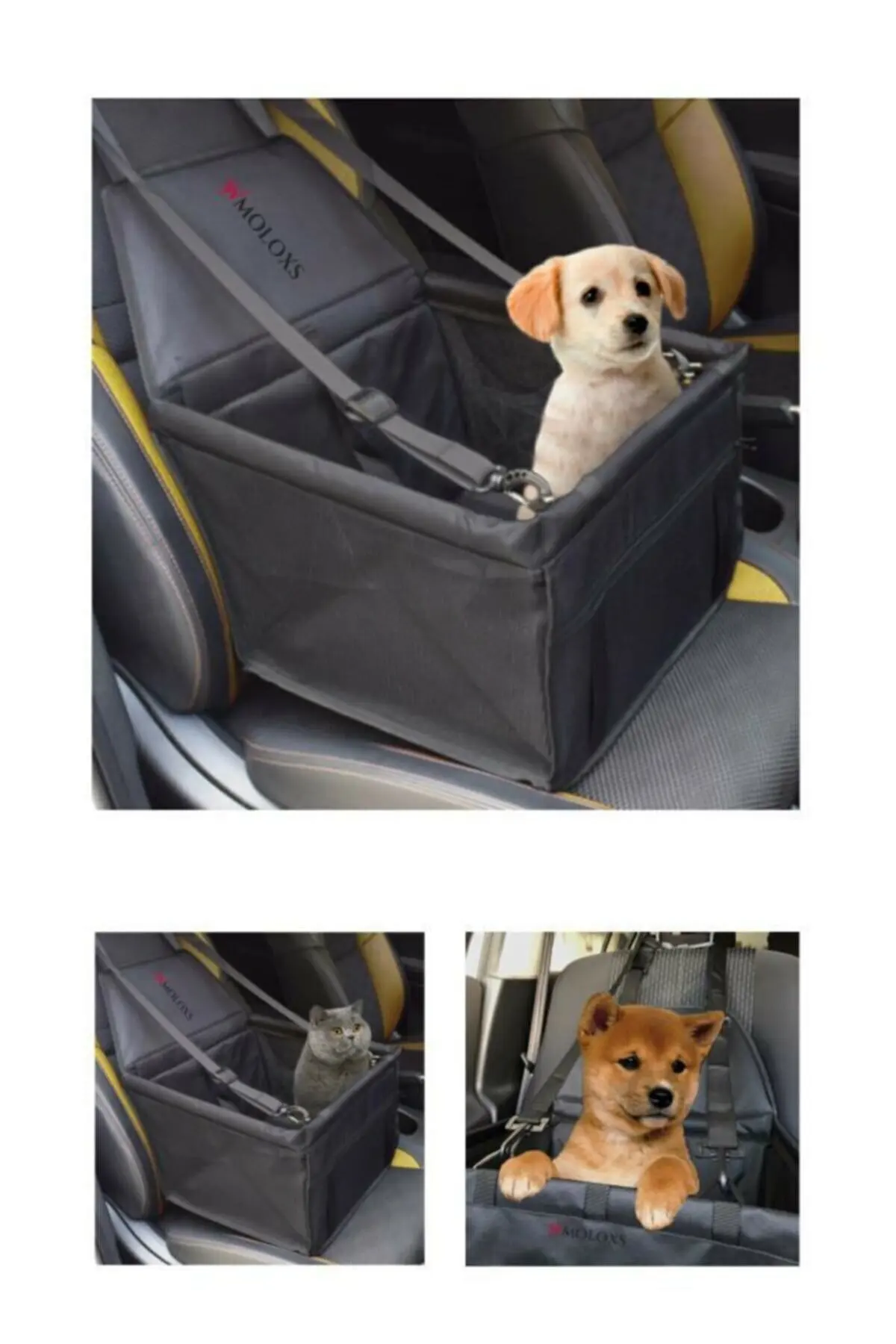 Dog Car Seat Cover Waterproof Pet Travel Dog Carrier Car Trunk Protector Mattress Car Hammock Carrier For Dogs