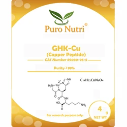 Copper Peptide (GHK-Cu) Copper Tripeptide High Purity 98%min Powder CAS 89030-95-5