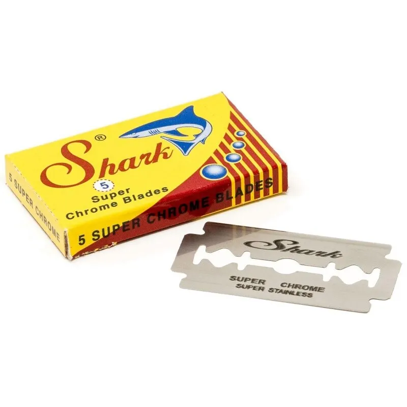 Shark Double Edge Razor Blades 2 Pack / 200 Pcs .