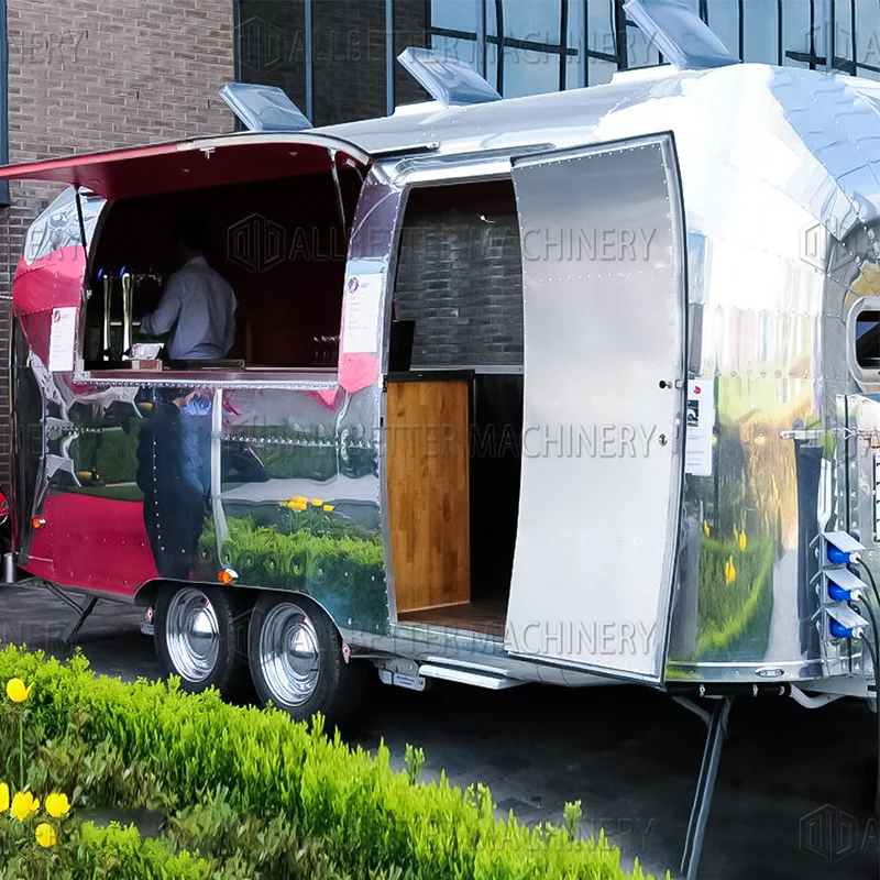 Allbetter Mobile Restaurant Kitchen Food Trailer Mobile Food Cart Taco Truck Coffee Kiosk Ice Cream Cart Mobile Food Truck