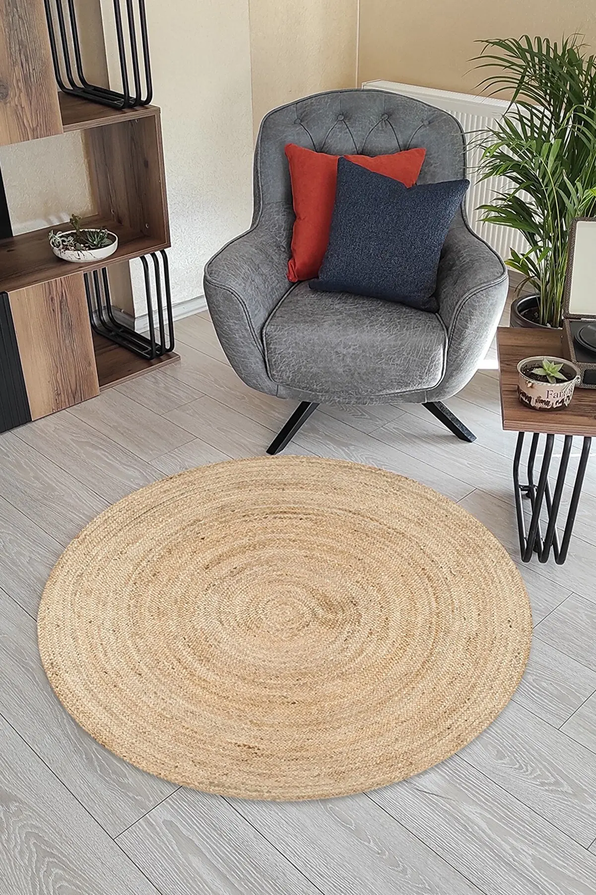 

Rash Woven Rug Gardenia Bolero Knit 37 Jute Knitted Straw Kitchen Living Room Floor Carpet Modern Stylish Luxury