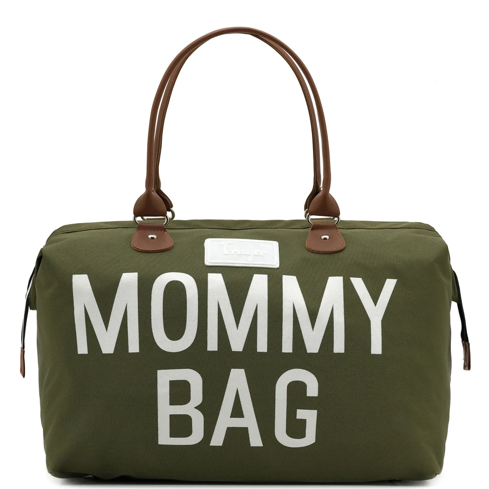 Mommy Bag Large Capacity Mom Diaper Baby Stroller Bag Multifunctional Women Shoulder Bag Organizer Changing Stroller Baby Care