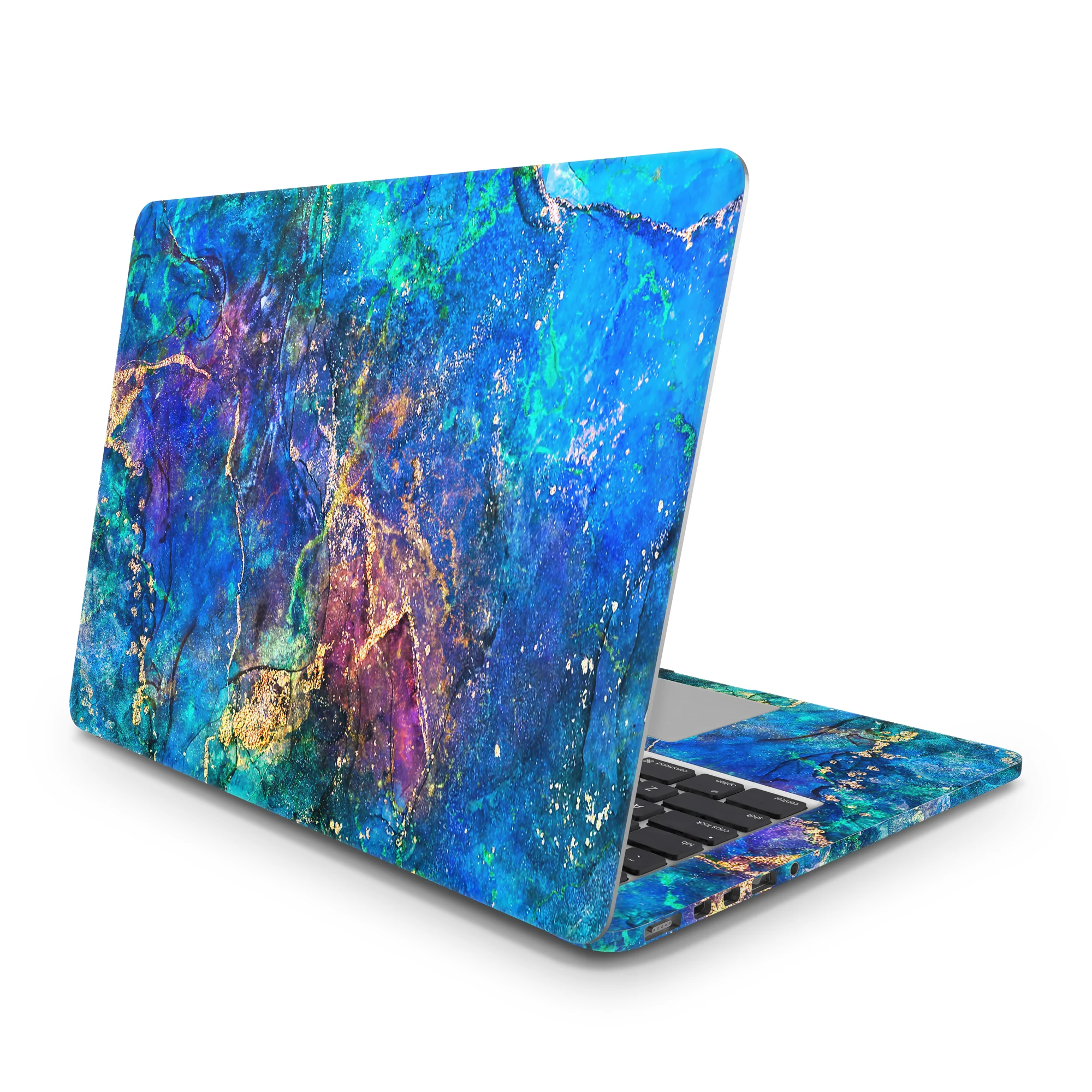 Sticker Master DIY Colorful Marble Laptop Vinyl Sticker Skin Cover For 10 12 13 14 15.4 15.6 16 17 19 