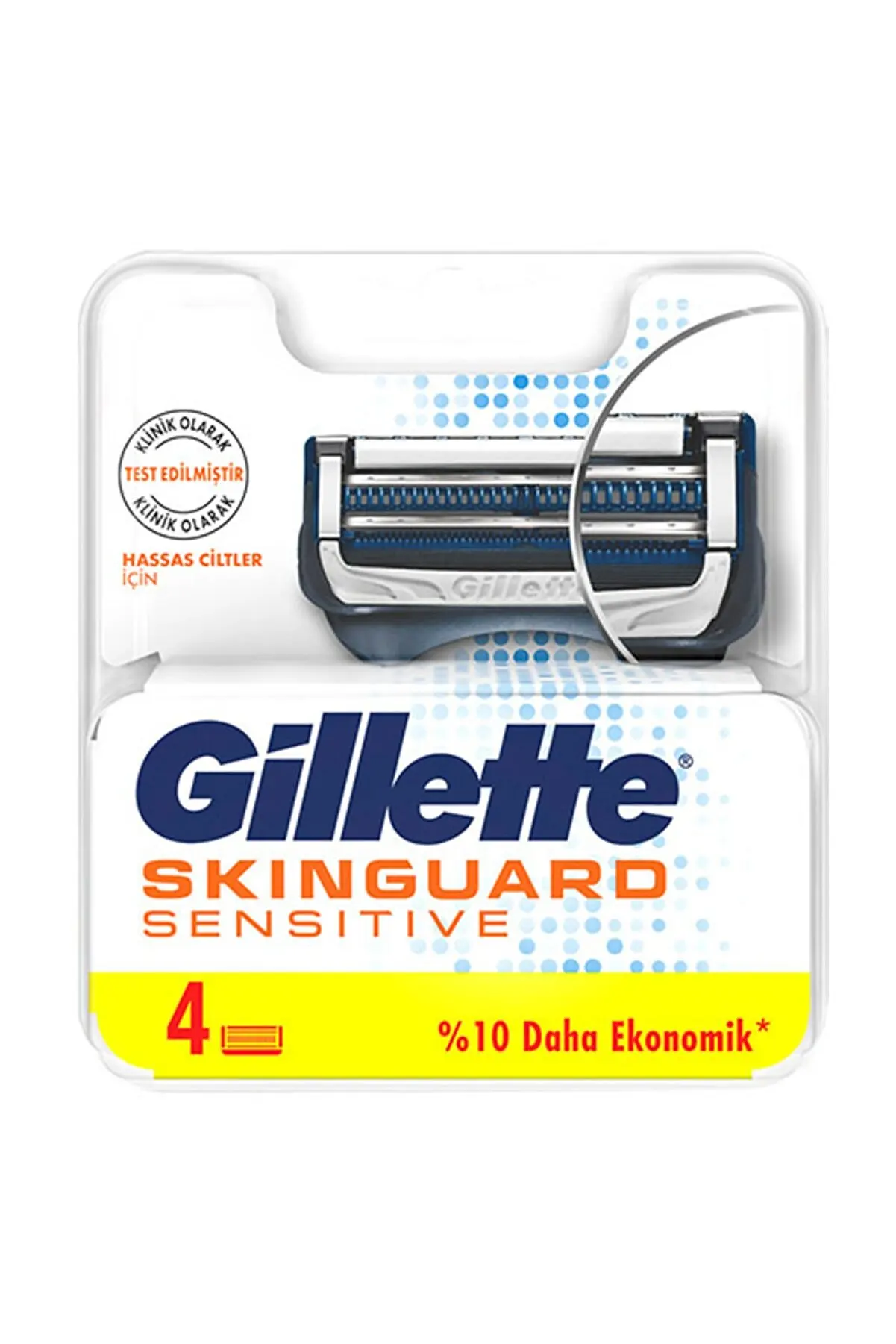 Gillette Shaving Razor Skinguard 1 Up 2 Up Refill Razors for Sensitive Skins