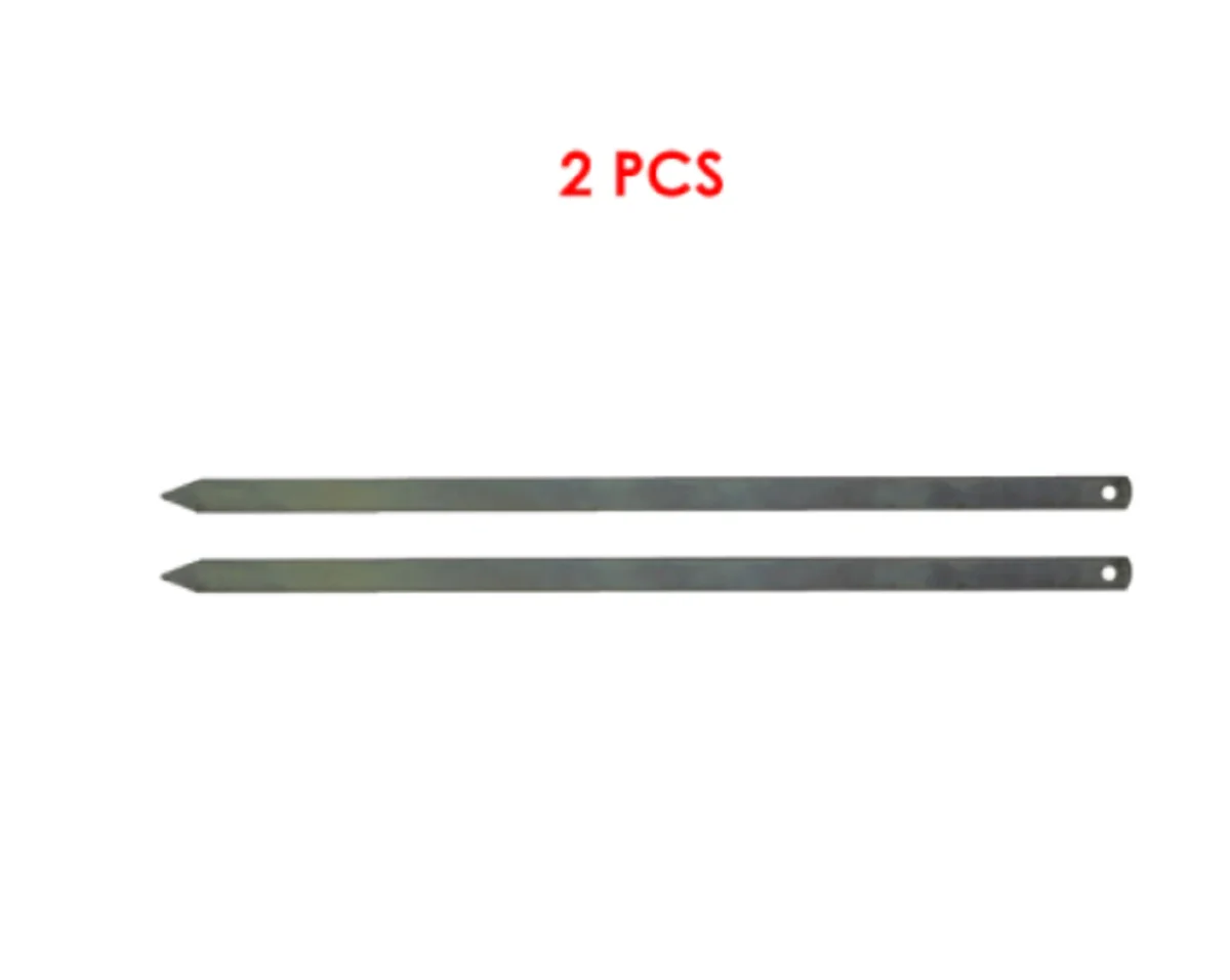 Turkey Adana Kebab Doner Meat Minced Iron Galvanized Skewers 50 Cm Kitchen Barbecue Grill Shish Quality Product 2021-2022