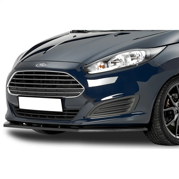 Ford Fiesta için ön Tampon Lip 2014-2016 Custom Style Lip Abs Plastik