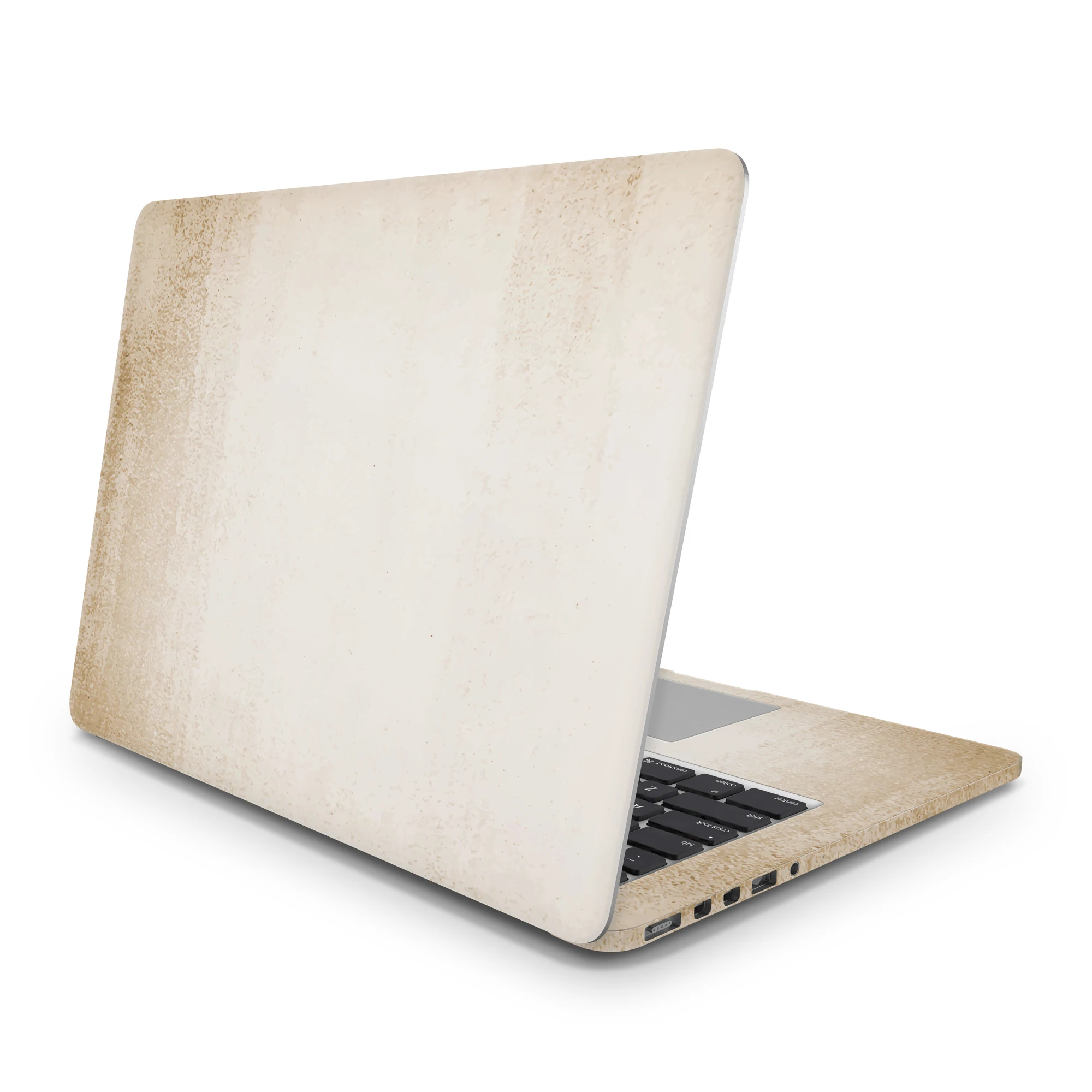 Sticker Master White Textured Paper Laptop Vinyl Sticker Skin Cover For 10 12 13 14 15.4 15.6 16 17 19 