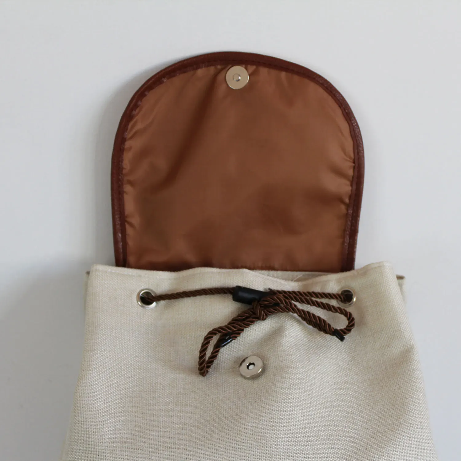 Mochila De lino con cordón para enfermera, estetoscopio de gran capacidad, Bolsa Escolar portátil, bolsa de libros Preppy, paquete ecológico informal para exteriores