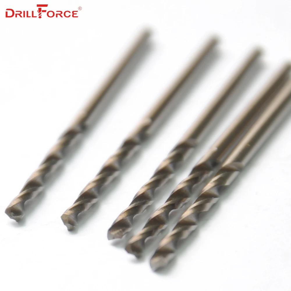 DRILLFORCE 13/19/25PCS HSS M35 Cobalt Drill Bit For Metal Stainless Steel Wood Drilling Bits Set 1~13mm Power Tools Accessories