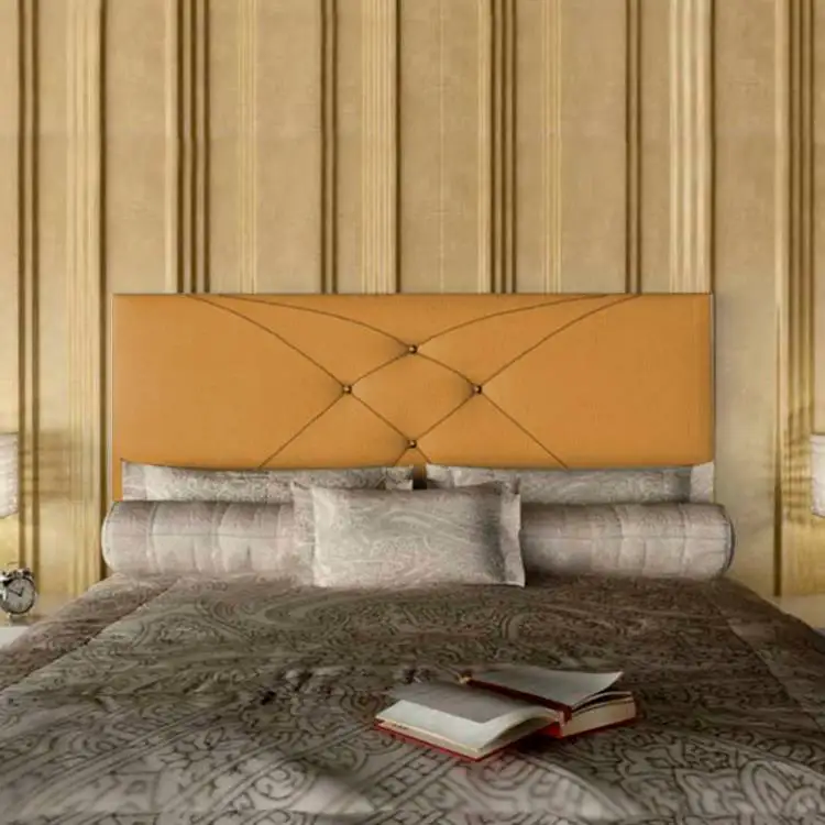 Headboard upholstered anti-stain Táles de Mileto (height 120 CM), free transport