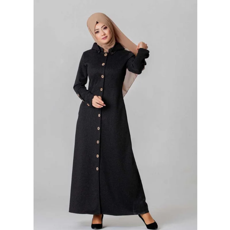 Abaya abbigliamento musulmano turco Robe abbigliamento europeo da donna Abayat indumento Hijab abito lungo caftano marocchino vestiti turchi per