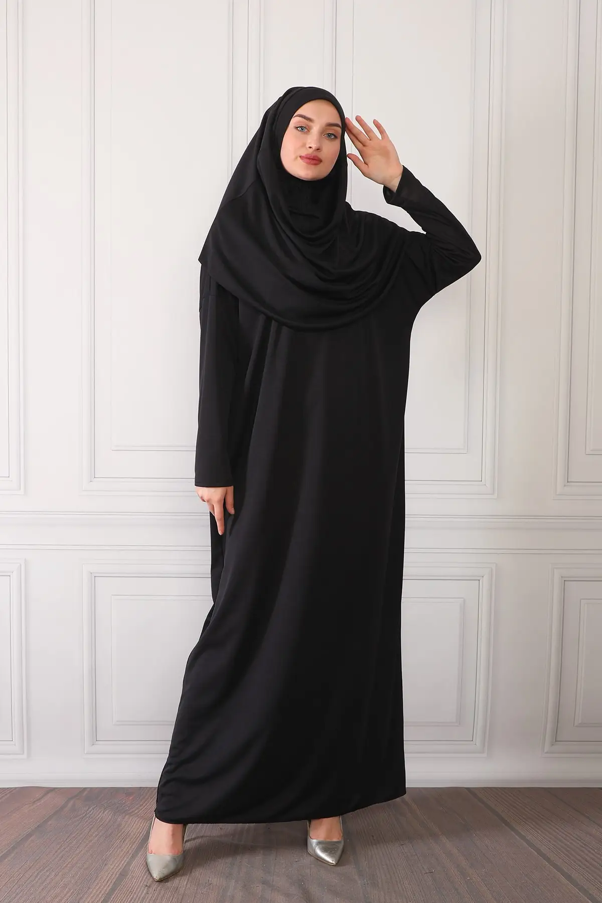 Prayer Dress For Muslim Women Garment Jilbab Abaya Long Khimar Full Cover Ramadan Dress Abayas Islamic Clothing New Season