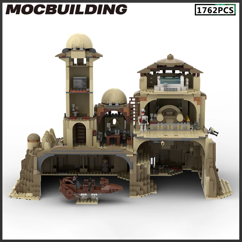 The Daimyo's Palace MOC Throne Room Building Blocks Proper Palace Bricks Rancor Pit Ultimate Collector Series Toys Xmas Gifts