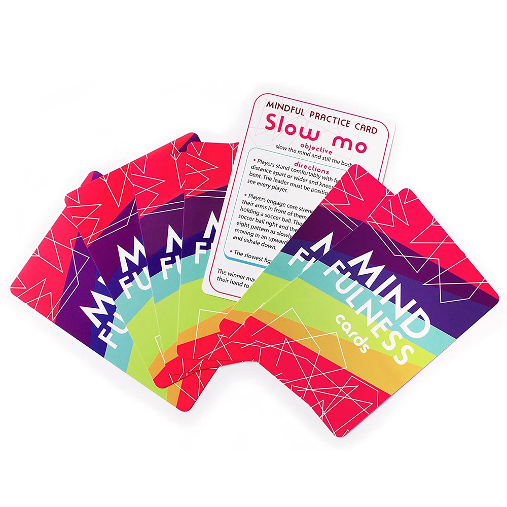 Mindfulness Therapy Games the mindfulness game Social Skills Kids Teens and Adults  40 Cards for Play Card game Board Game