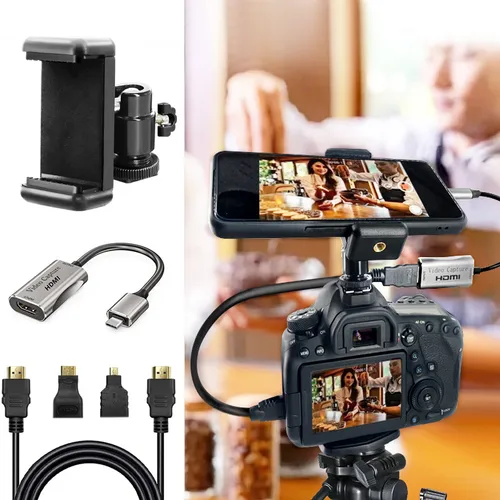 Tarjeta de captura Hdmi HD de 1080p, 4k, tarjeta de captura de Audio y vídeo, interruptor de Ps4, adaptador de tarjeta LiveCapture, Tv, Dvd, Vhs, dispositivo de captura en vivo
