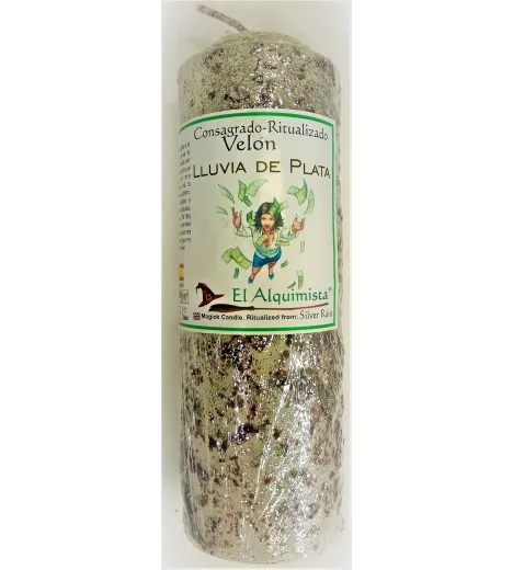 VELON prepared with herbs Silver Rain, to attract exitous wealth money