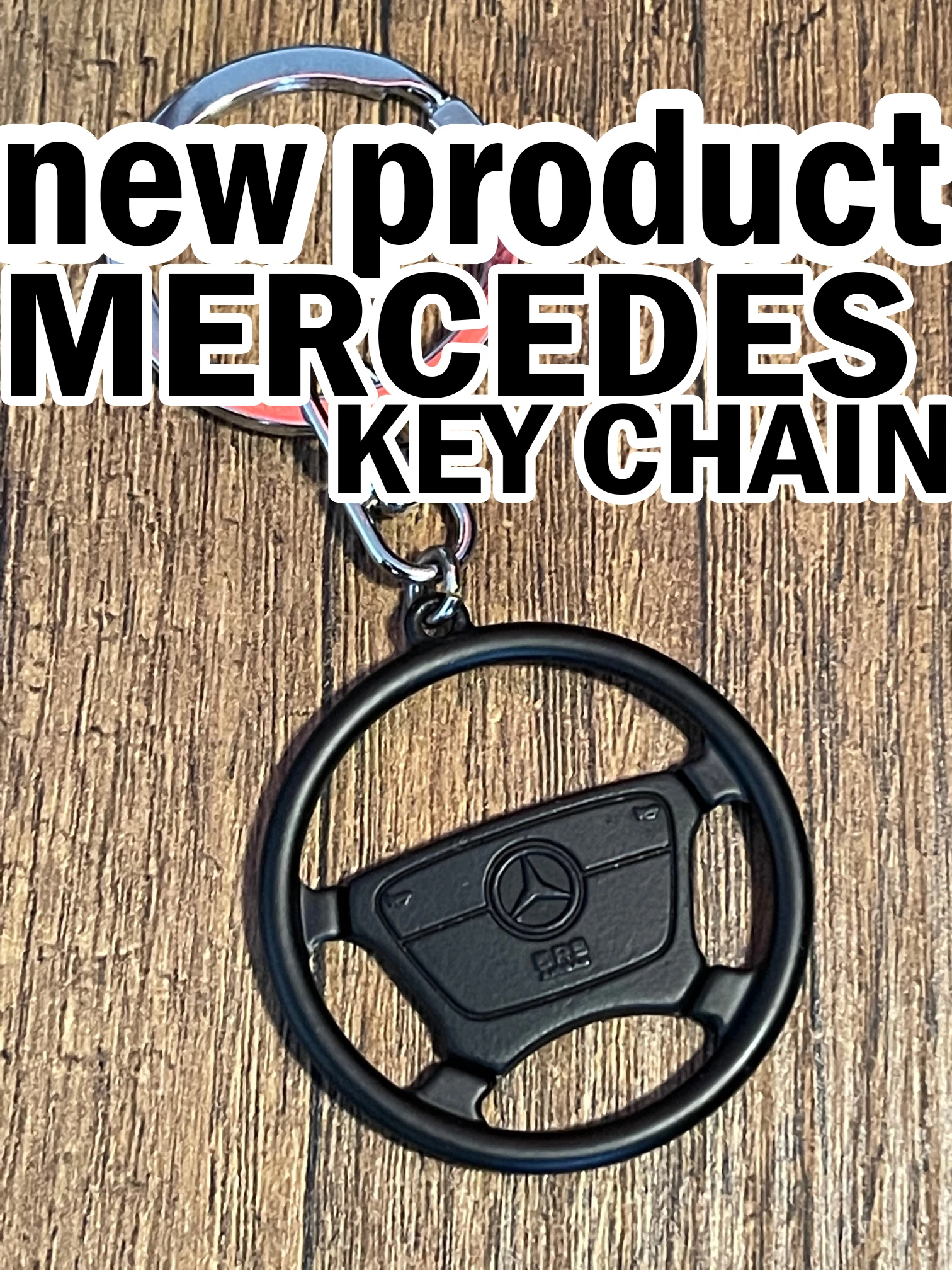 For NEW PRODUCT Mercedes-BENZ , 3D Key Chain Steering Wheel Mercedes Benz W124 W201 W140 W126 W210 R129 C140 C124 A124  STYLE