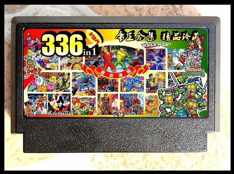 8bit game super 336 in1 cartridge!!