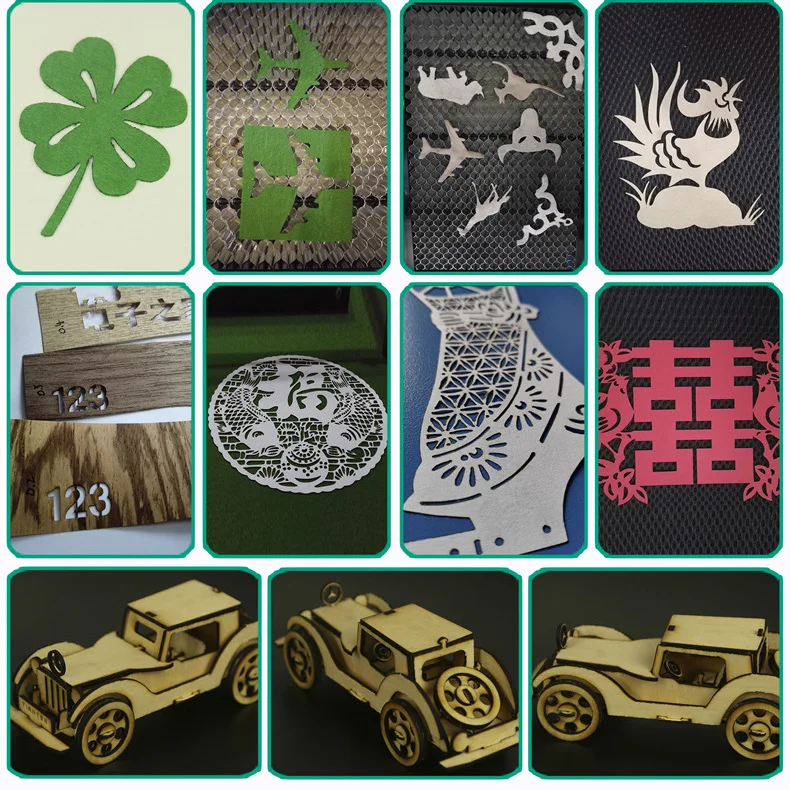 ทำงานพื้นที่เดสก์ท็อป24ซม.X 19ซม.500Mw/5500Mw/15W DIY แกะสลักเลเซอร์เครื่อง CNC Printer